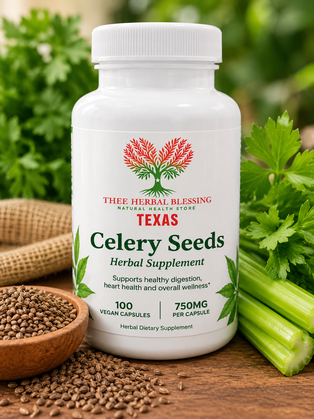 Celery capsule