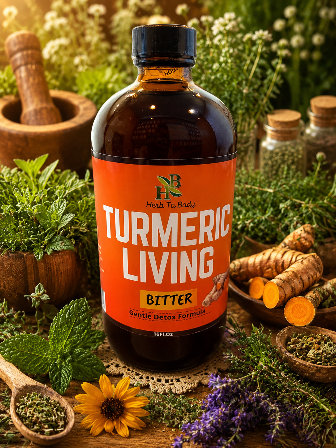 turmeric Living Bitter